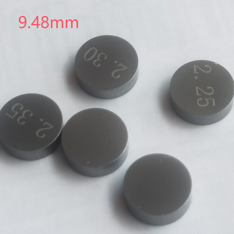 5 st motorcykelmotordelar 9.48 mm justerbar ventilplatta. tjocklek 2.00mm 2.05mm 2.10mm 2.15mm 2.20mm 2.25mm 2.30mm 2.35mm
