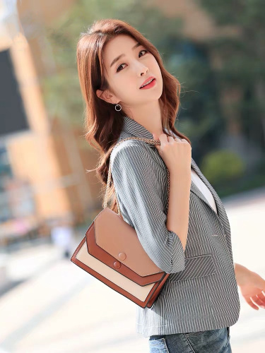 Blazers y chaquetas cortas a rayas para mujer coreana, ropa de abrigo de manga larga, abrigos de mujer, ropa de trabajo, rosa, tallas grandes