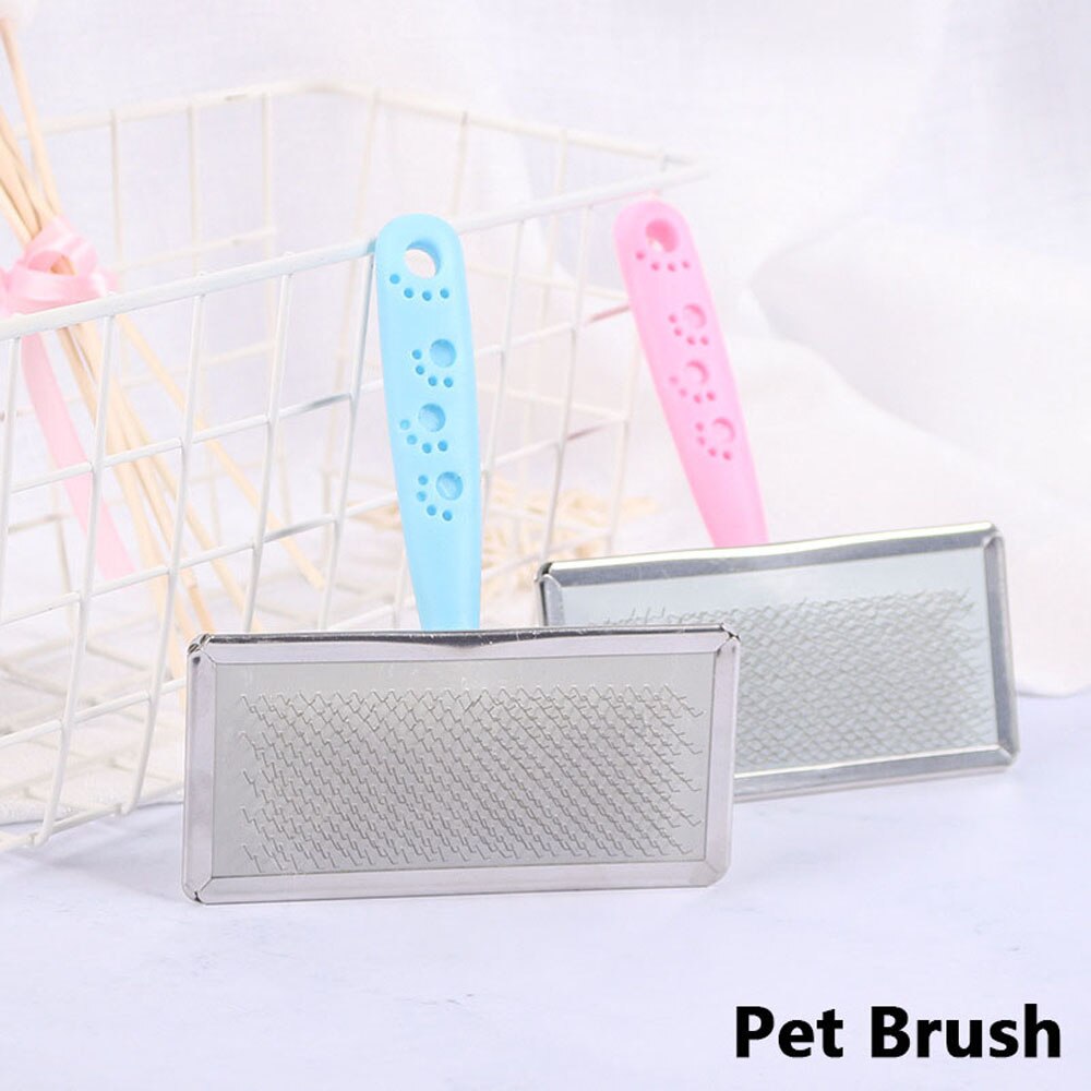 Huisdier Haaruitval Kam Pet Hond Kat Grooming Brush Tool Ontharing Kam Voor Honden Katten Pet Grooming Oliejas Borstel duurzaam