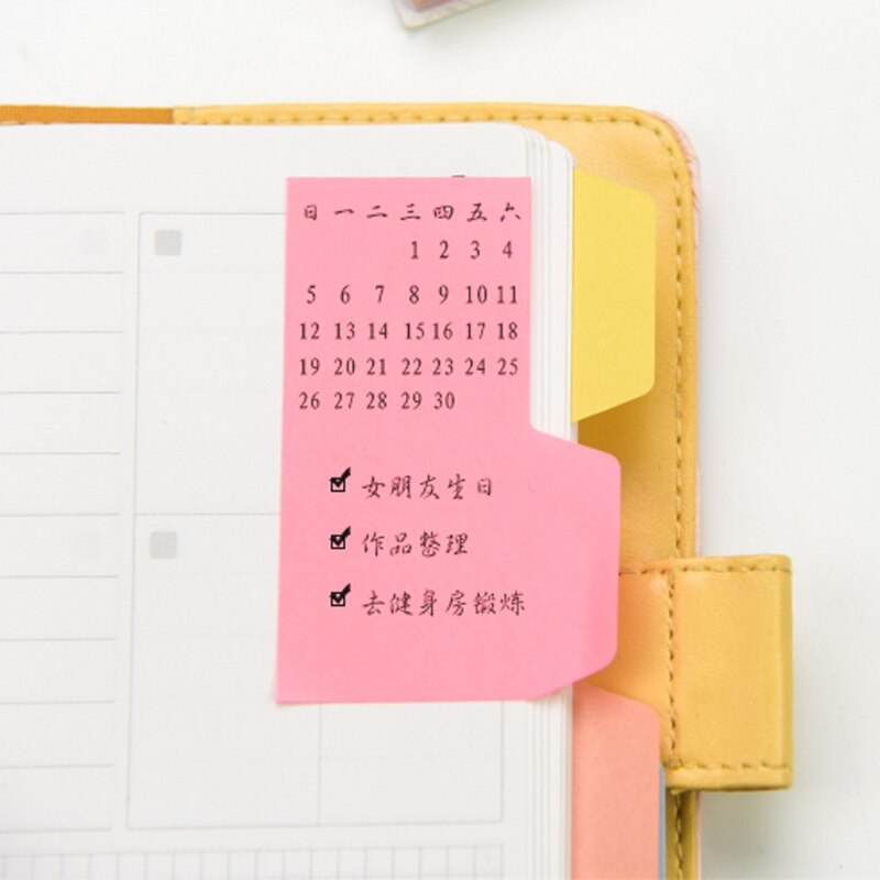 90 Sheets Index Note Paper Sticky Notes Memo Pad Office School Supplies