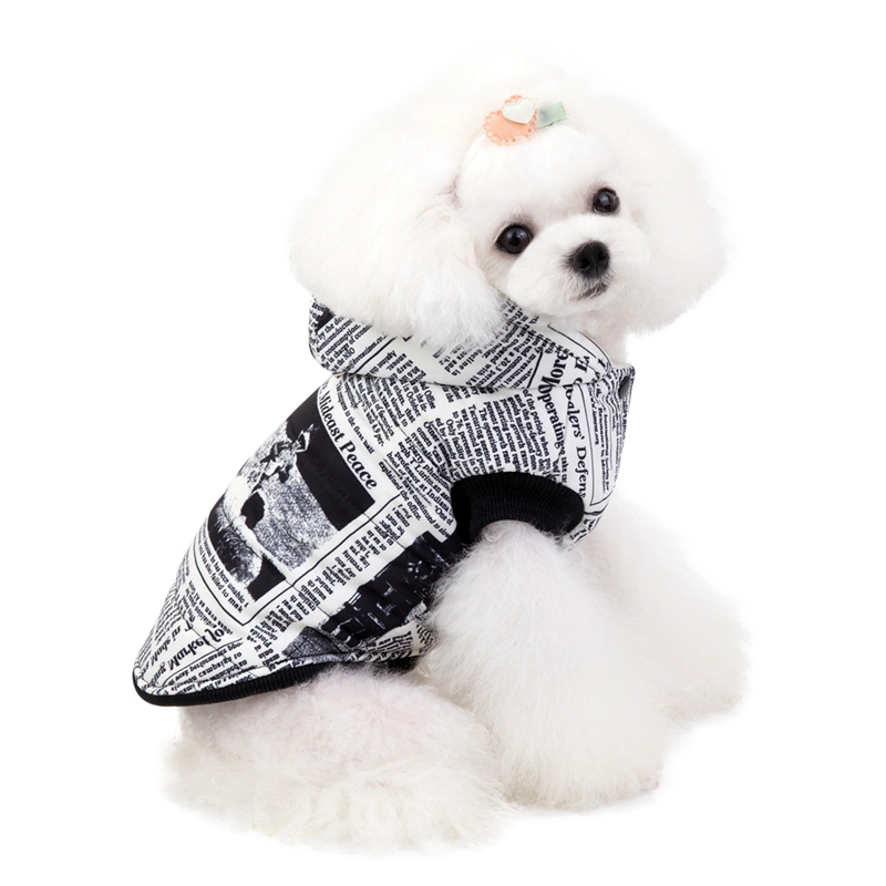 Pet Kleding Hond Kleding Warm Thicken Kleding Honden Hoodie Hond Jas Katoenen Jas Voor Kleine Middelgrote Honden Huisdieren Producten S-XXL