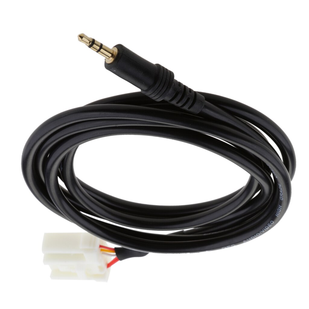MagiDeal 3.5mm Male AUX Cable MP3 Phone PC Input for Mazda 2 3 5 6 MX5 RX8