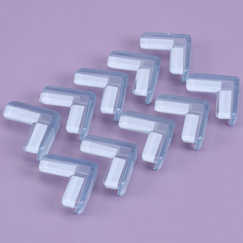 10Pcs Baby Veiligheid Siliconen Protector De Hoek Edge Protection Cover Kinderen Anti Botsing Rand Kind Corner Guards