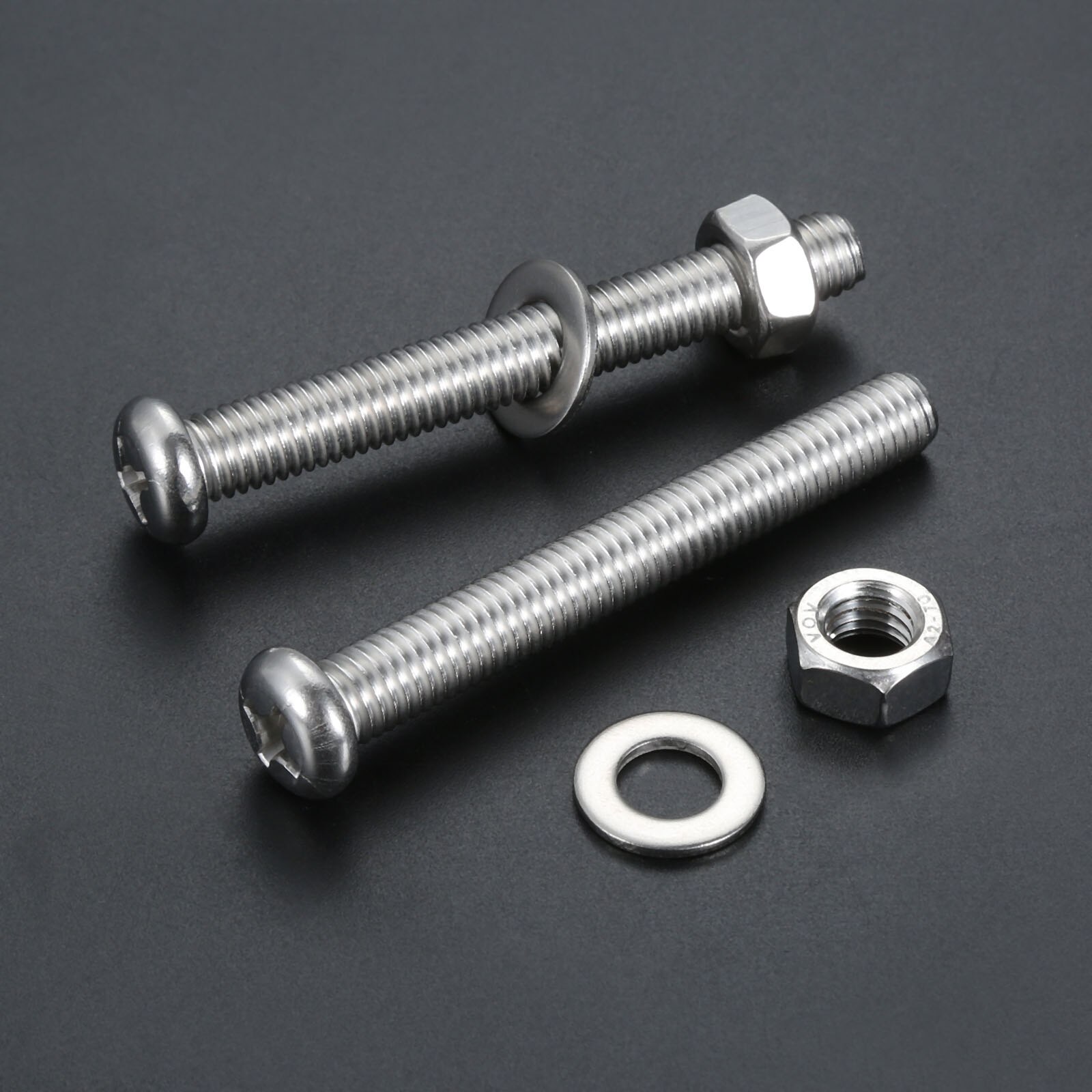 Swimming Pool Ladder Replacement Ladder Bolt Rubber Bumper Pool Anchor Round Escutcheon Standard Handrail Replace Part Steel: 2 x screws