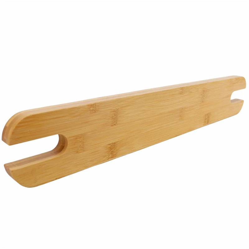 Poggiapiedi Sedia Alta bambino - Legno Bambù Naturale - Accessorio Stabile Antiscivolo - Poggiapiedi Seggiolone: Bianco