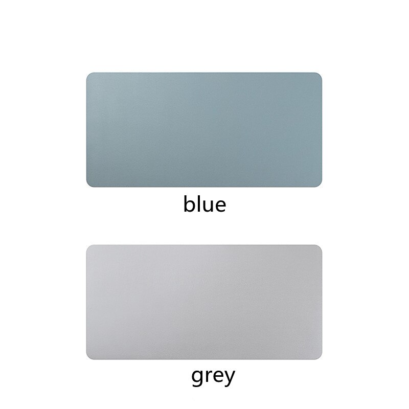 Portable Home Office Game MousePad Resting Surface Protective dining Desk Writing Mat Easy Clean PU Leather Desk Mat laptop pad: 20x25cm 9