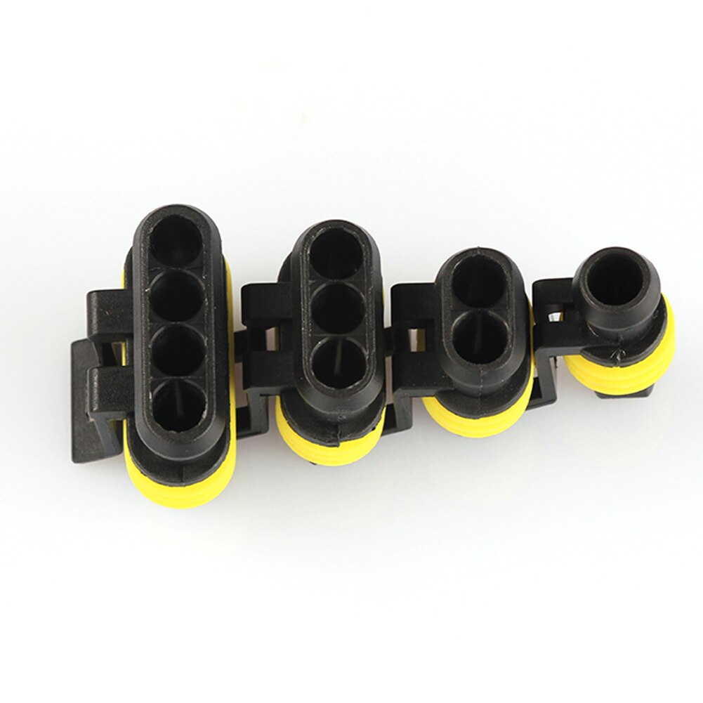 Conectores HID impermeables de 1/2/352 Pines, 26 juegos de cables eléctricos para coche, arnés de camión de 3/4 V 12A, 300 Uds.