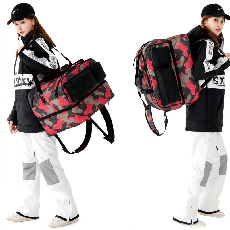 65L 50x40cm Ski Tasche Rucksack Schneeschuh Tasche Wasserdicht für halten Helm/Trockenen Und Nassen Trennung a7366