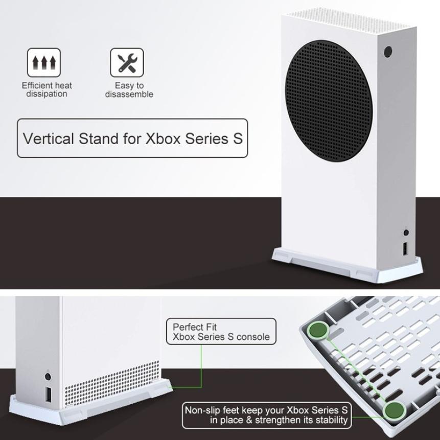 Soporte Vertical para consola de juegos, Base de refrigeración para consola Xbox S Series