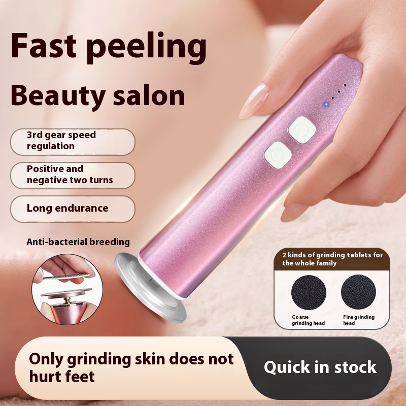 Elektrisk fotslip, hälpeeling och förhårdnader, fotreparationsapparat