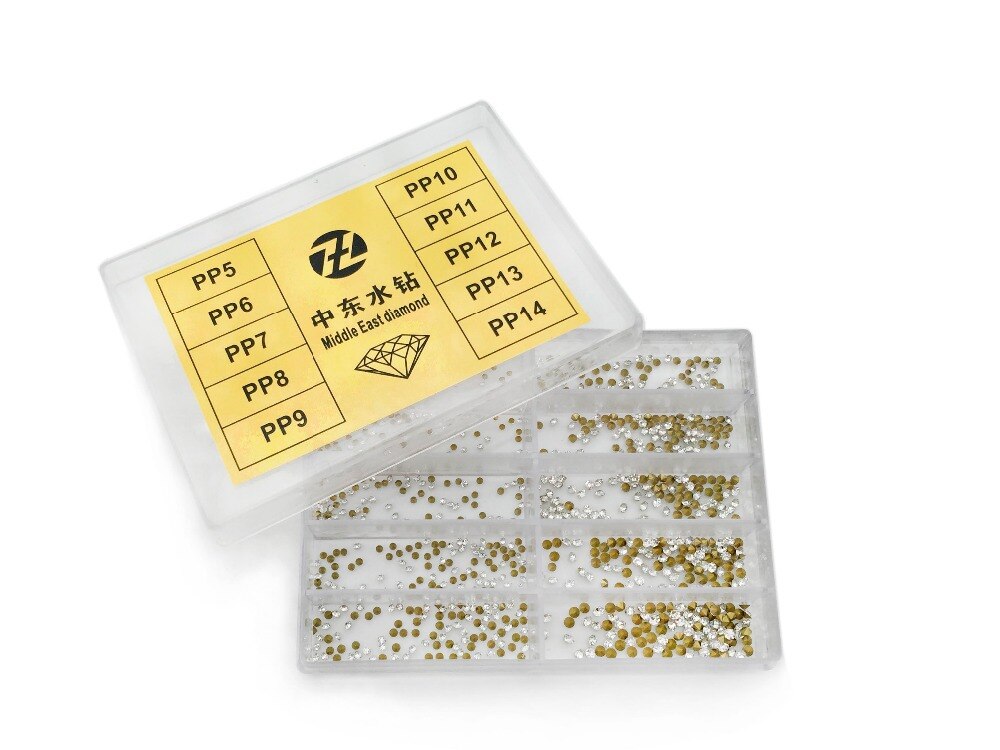 10 Maten 1000 Stks/set Horloge Onderdelen-Stenen, Steentjes, Midden-oosten Diamant Horloge Reparatie Deel