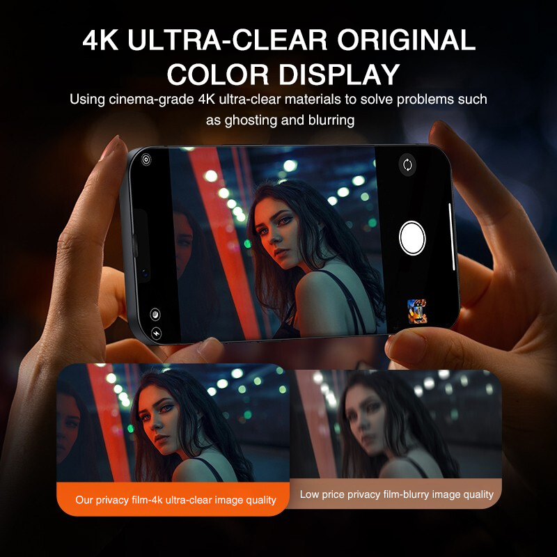 2 unidades de protector de pantalla antiespía de cubierta completa para iPhone 11 12 13 14 PRO MAX 6 7 8 Plus XS X XR de vidrio templado de privacidad
