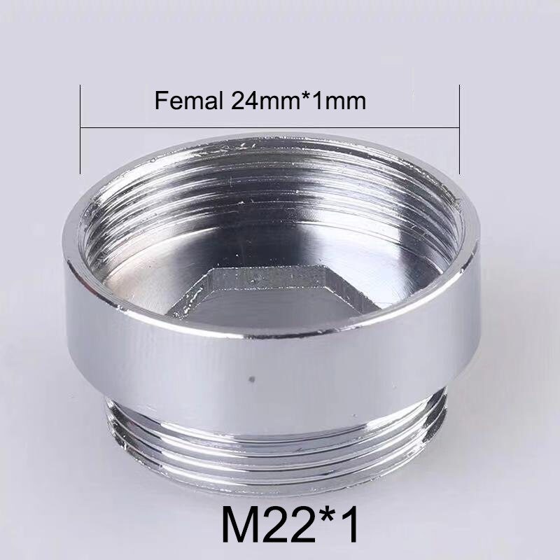 Koper Vernikkeld M22 Reducer Kraan Adapter 16 18 20 22 24 26 28 30mm Mannelijke Vrouwelijke Keuken Badkamer messing Water Tape Joint: Bordeaux