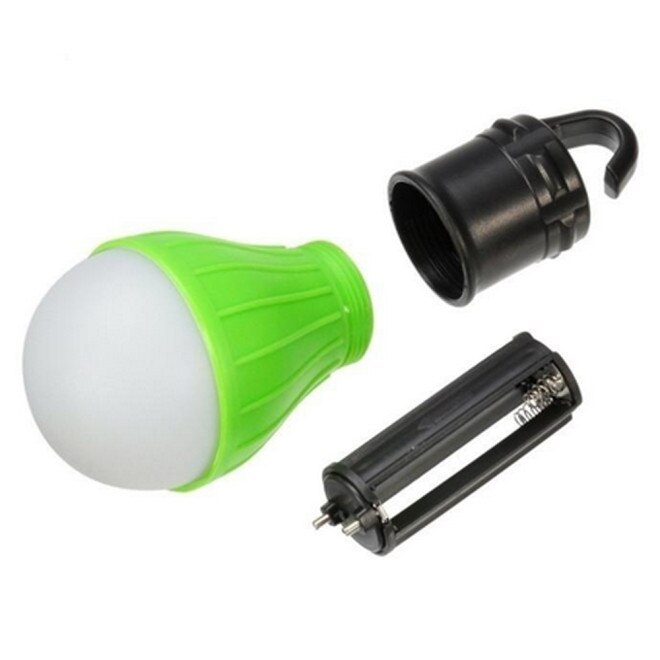 LED tente lumière extérieure Portable suspendu LED Camping tente ampoule pêche lanterne lampe 3 Modes AAA piles veilleuse