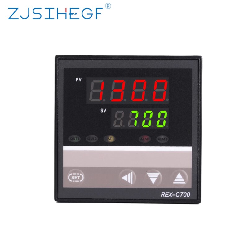 REX-C700 Double Output Digital PID Temperature Controller SSR Relay AC 220V Thermostat Intelligent