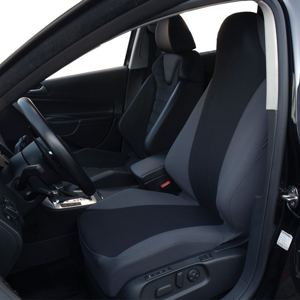 1pcs Multiple Car-style Airbag Compatibled Car Seat Cover Universal Fits Most Auto Interior Accessories Seat Covers Protection: Gray-5