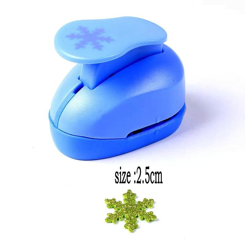 1.5cm-7.2cm snowflake shape craft punch paper punches scrapbooking puncher DIY handmade paper cutter foam punch EVA punch flower