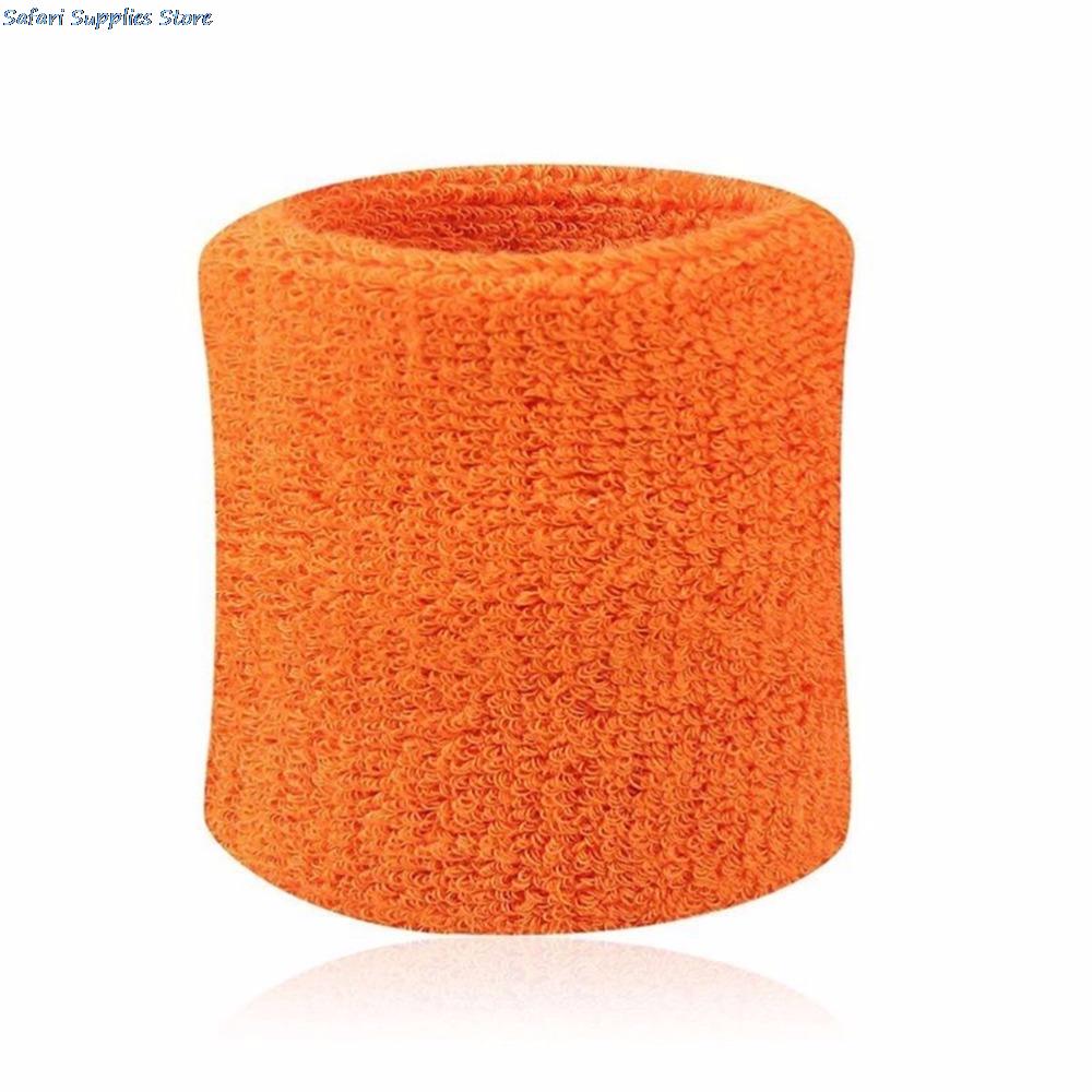 1 pair of fiber sport wrist support brace wrap sweatband tennis squash badminton gym soft wrist bands sweatbands