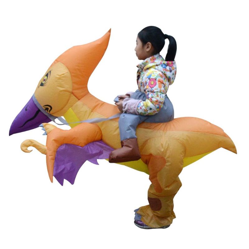 Oppblåsbare låve rytter pterodactyl kostyme fancy kjole cosplay klær