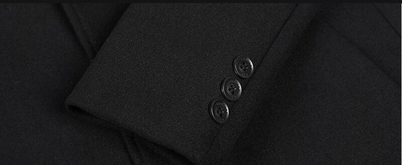 Classic Long Wool Trench Coat Men Winter Brand Slim Fit Men&#39;s Cashmere Coat Single Breasted Black Overcoat Windbreaker