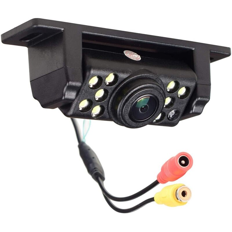 Auto Backup Camera Achteruitrijcamera Reverse Camera Met 170 ° Groothoek 9 Led Verlichting Super Clear Nachtzicht Voor alle Voertuigen