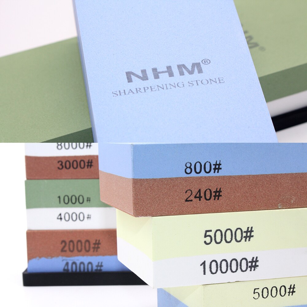 Knife Sharpener Sharpening Stones Whetstone Grinding Stone System 2-IN-1 Water Stone Honing Kitchen Tool