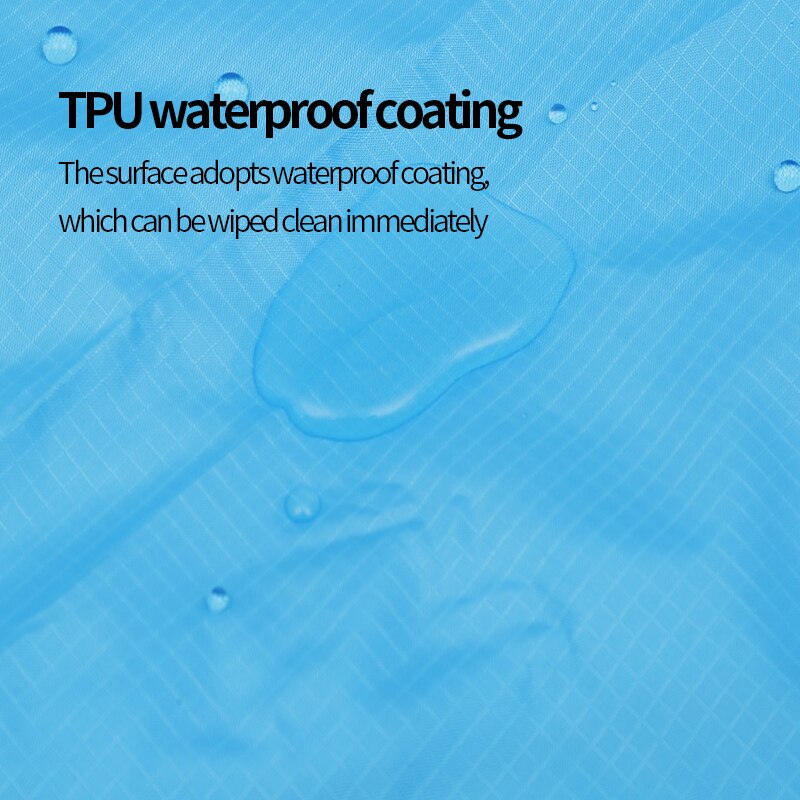 Outdoor Camping Mat Waterproof Convenient Folding Picnic Mat Lawn Damp Mat Polyester Grid Cloth Beach Mat for Men and Women