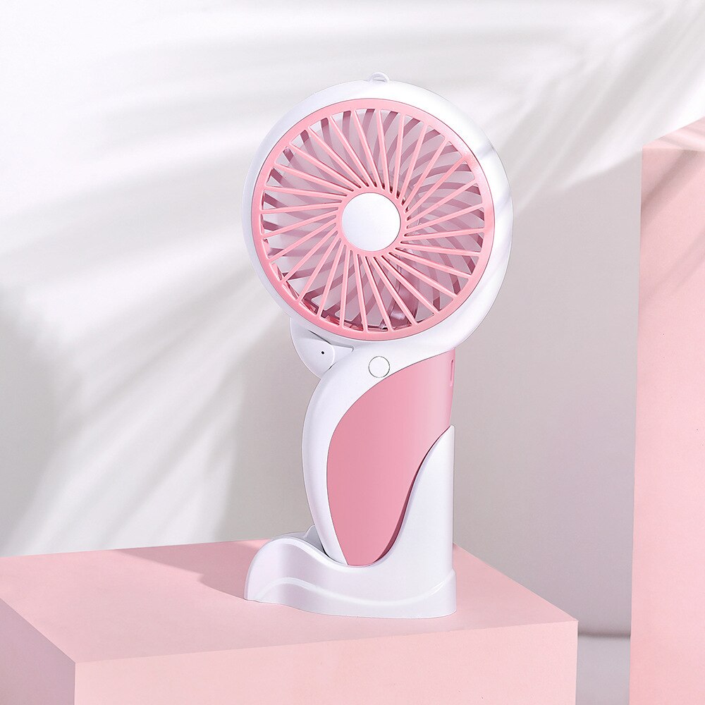 MOONBIFFY Portable Mini USB Handheld Fan - 3.7V - Quiet Operation Below 36dB - Compact Travel Size