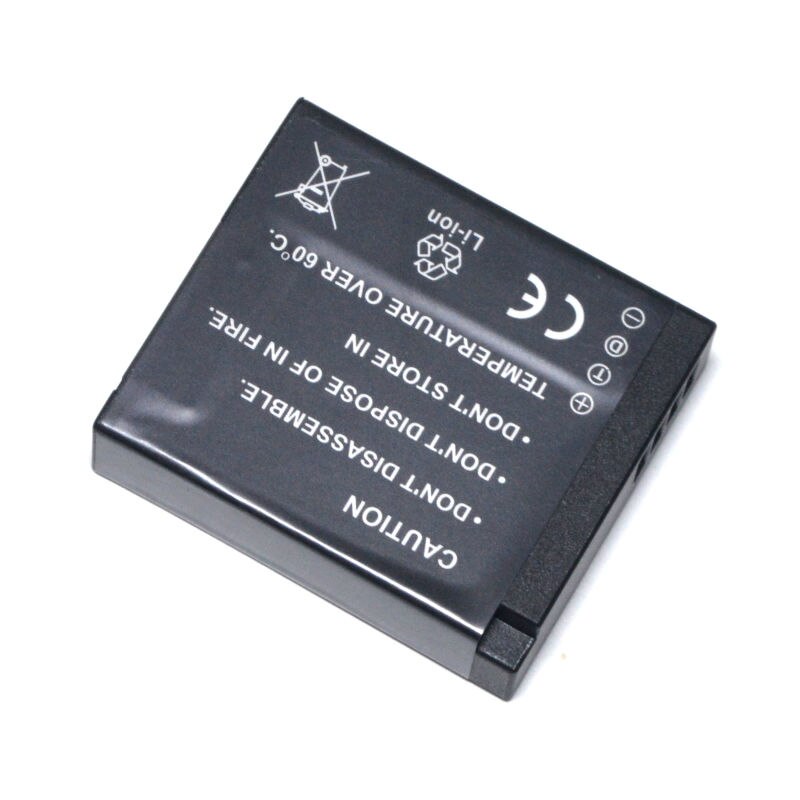 Dmw-blh 7e batteri för panasonic dmc -gm1 dmc -gm5 dmc -gf7 dmc -gf8 dmc -lx10 dmc -lx15 dc-gx800 kamera dmw-blh 7pp ersättningsbatteri