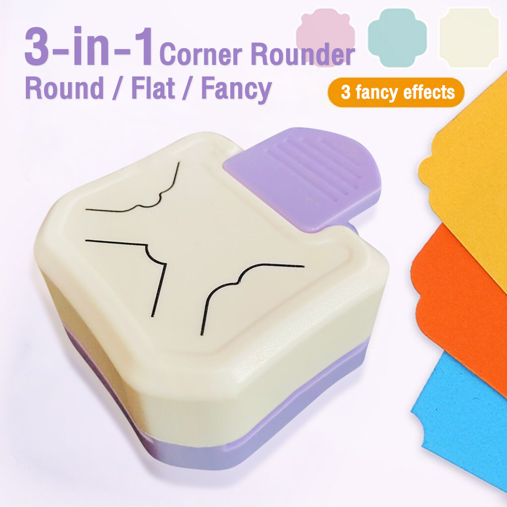 Mini Tragbare Ecke Rounder Locher Karte Foto Cutter DIY Handwerk Scrapbooking Werkzeuge Papier Trimmer Büro Bindung Liefert