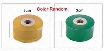 2 cm 2.5 cm 3 cm largeur ruban de greffage auto-adhésif agricole arbre fruitier ceinture en plastique Transparent Film extensible greffage Bandage: 3cm