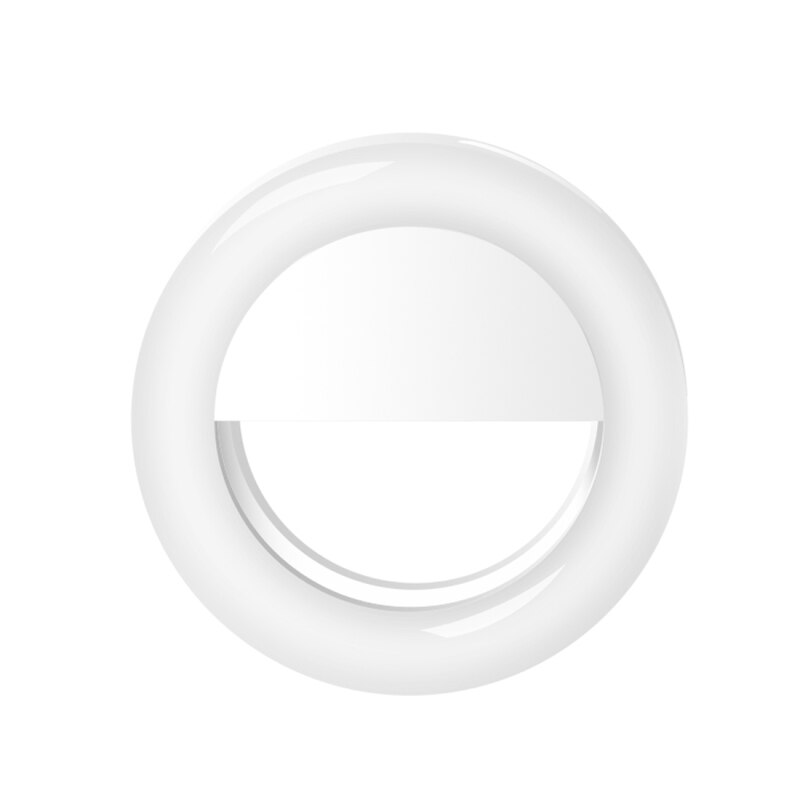 PULUZ LED Selfie Licht Telefoon Anker Live-uitzending Leuke Artefact Ronde 3 Niveaus van Helderheid Schoonheid 33 LEDs Licht Vullen