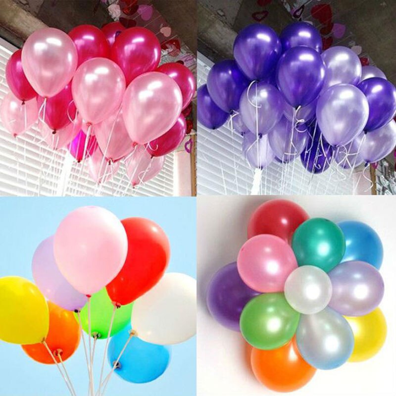2.2g 25 stks 10 Inch Latex Ballonnen Multicolor Verjaardag Ronde Air Ballonnen Voor Verjaardag Bruiloft Decoratie