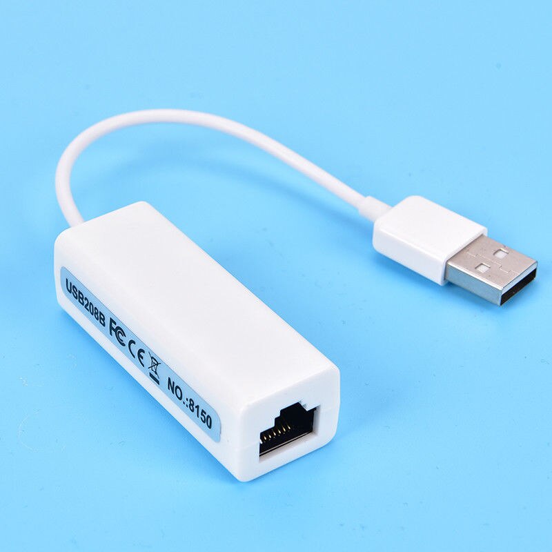 10/100Mbps USB 2.0 a 10/100/1000 Gigabit RJ45 Ethernet LAN Adattatore di Rete