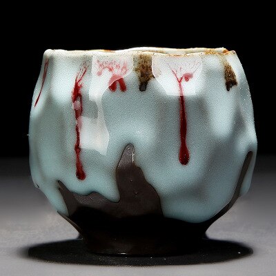 Criativo copo de chá cerâmica viagem copo mudança forno cerâmica casa teacup drinkware copos de café: H