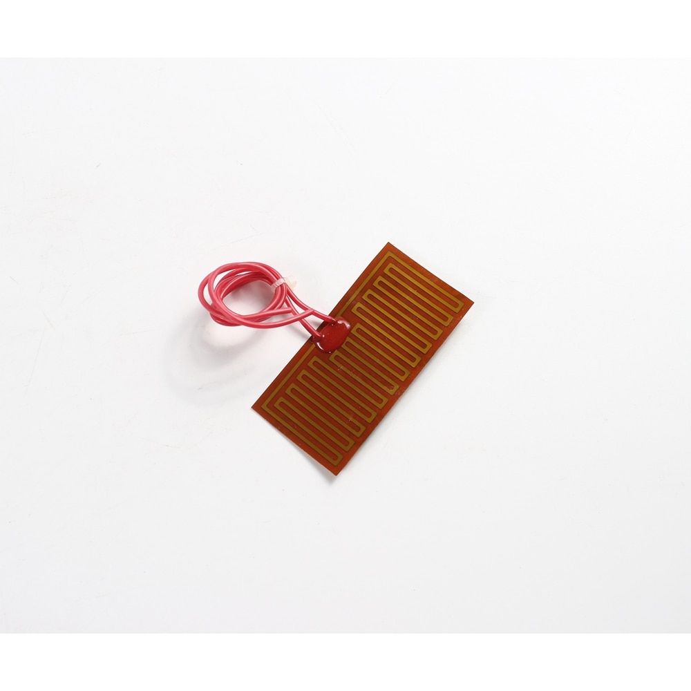 70 Mm X 35 Mm 24V 15W Polyimide Heater Pi Verwarming Film Plaat Elektrische Verwarmde Panel Pad Mat electrotherma Flexibele Lijm Folie Olie