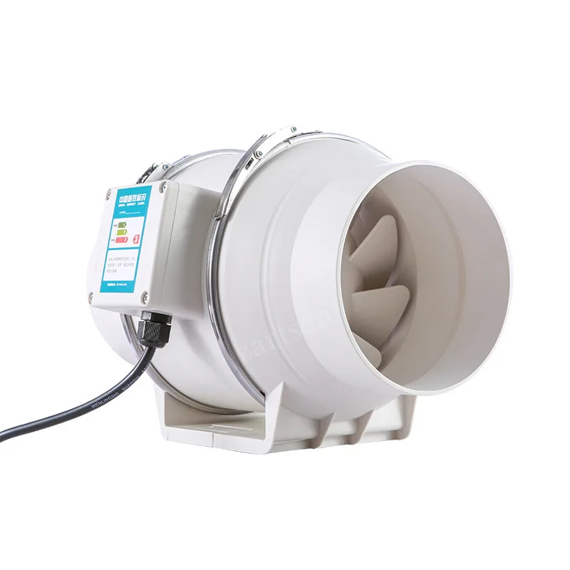 4 Polegada silencioso inline duto ventilador de ar parede extrator canal industrial exaustor 220v para capô do banheiro crescer ventilação ventilação