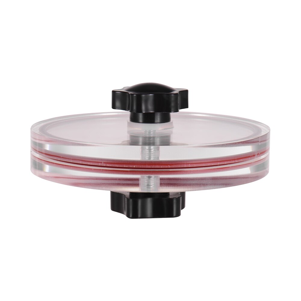 LP Vinyl Record Cleaner Clamp Vinyl Record Lable Saver Protector Waterproof Acrylic Clean Tool Accessories
