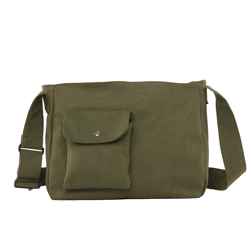 Vrouw Tassen Stevige Canvas Grote Capaciteit Shopper Vrouwen Handtas Eenvoudige Mode Dames Crossbody School Schouder Vrouwen Tas