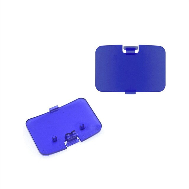 Jumper Pak Pack de expansión de memoria de reparación de 1 pieza, tapa de puerta, pieza para Nintendo 64 N64, repuesto Jumper Pak, expansión de memoria: Transparent purple