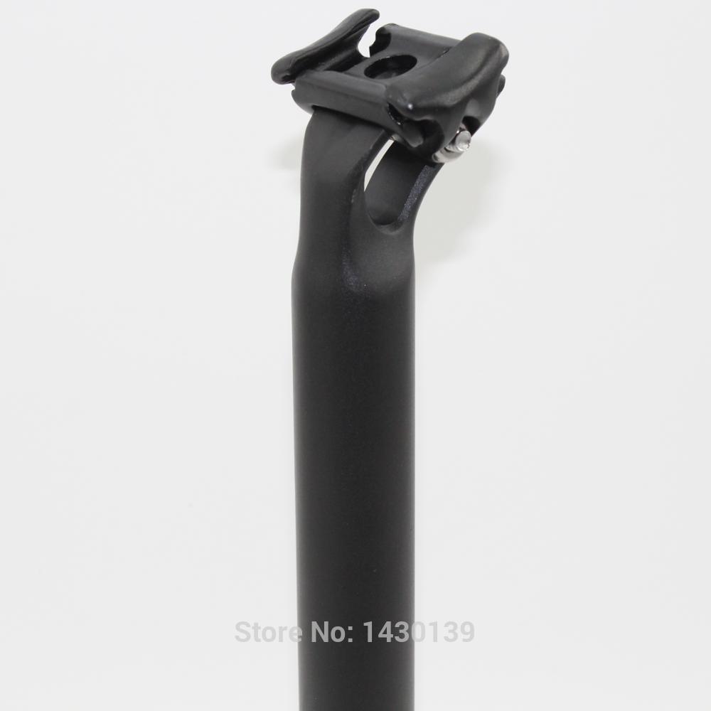 Tijas de sillín para bicicleta de montaña y carretera, de aleación de aluminio forjado 3D mate, 6061, 15mm, desplazamiento 27,2/30,8/31,6*350mm,