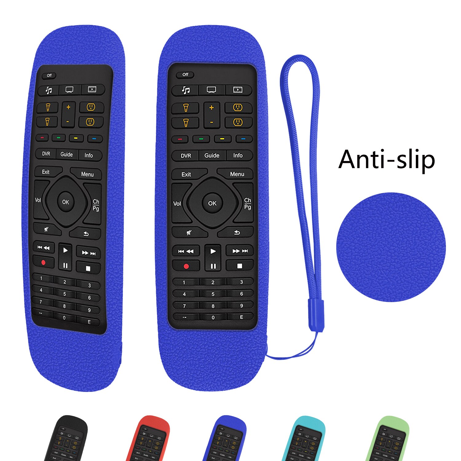 Remote Case for Logitech Harmony Companion All in One Remote Control Shockproof Washable Skin-Friendly Protective Cover