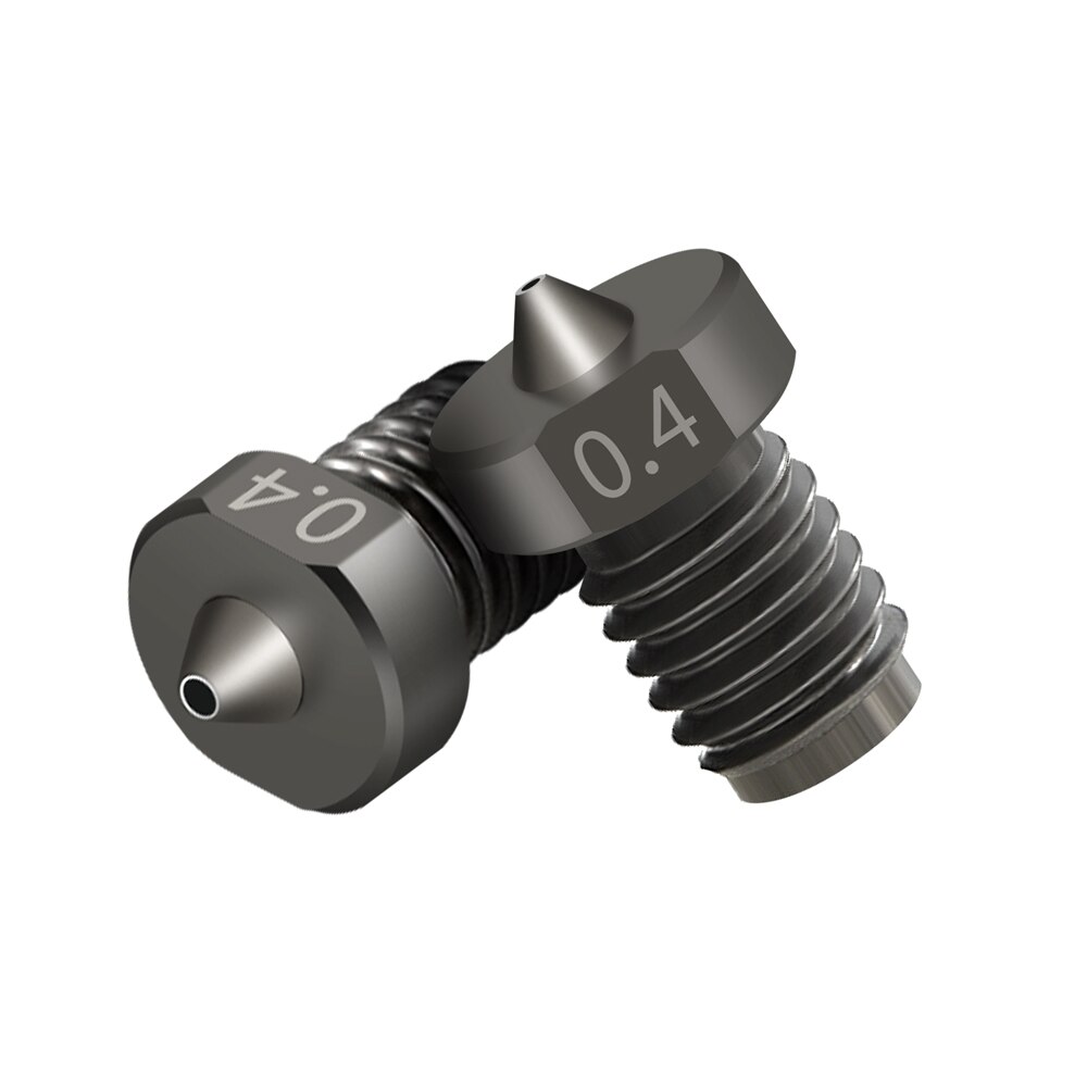 Top Hardened steel V6 Nozzle for 3D Printers hotend 3D Printer Nozzle for E3D hotend titan extruder prusa i3 mk3