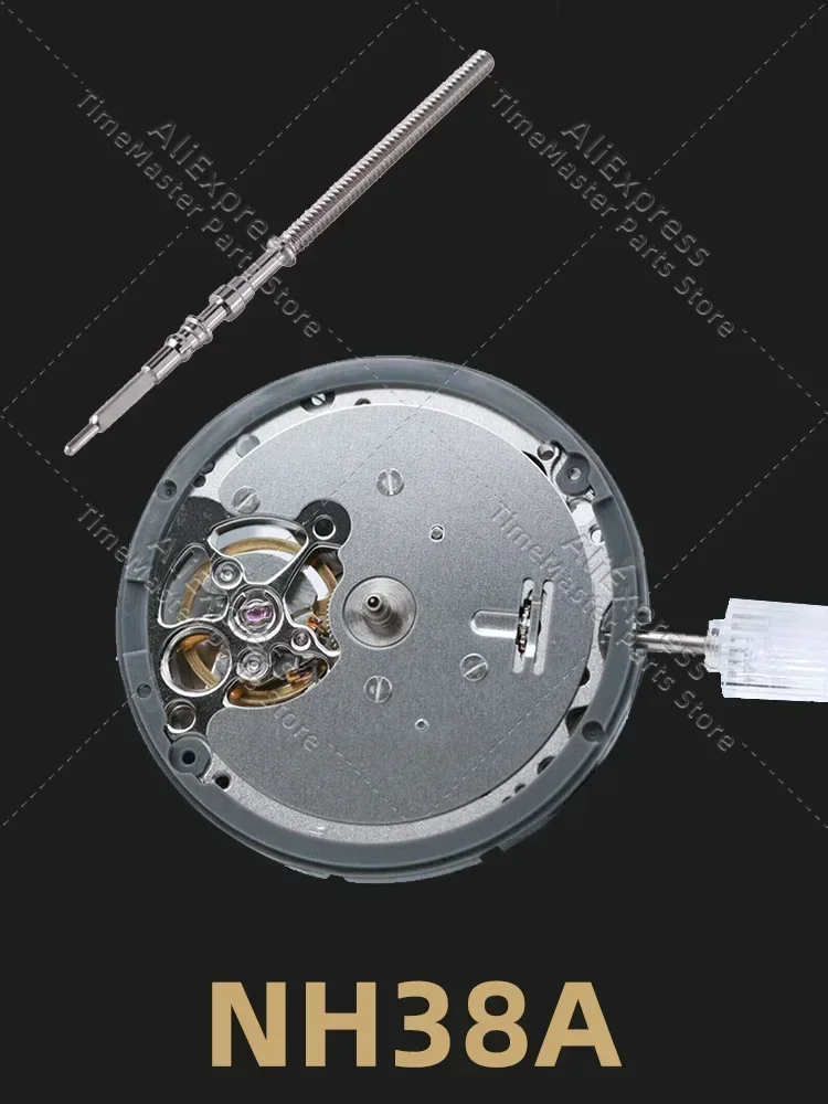 movimiento Original japonés nh38 nh38a estándar NH3 24 joyas reloj importado cuerda automática de Metal de alta precisión (SII)