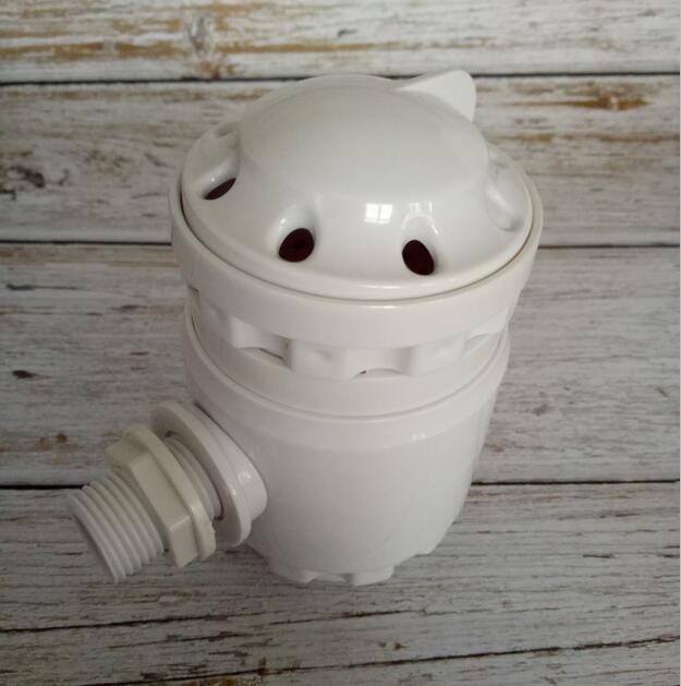 Steam shower room steam outlet with aromatherapy holder fordamper