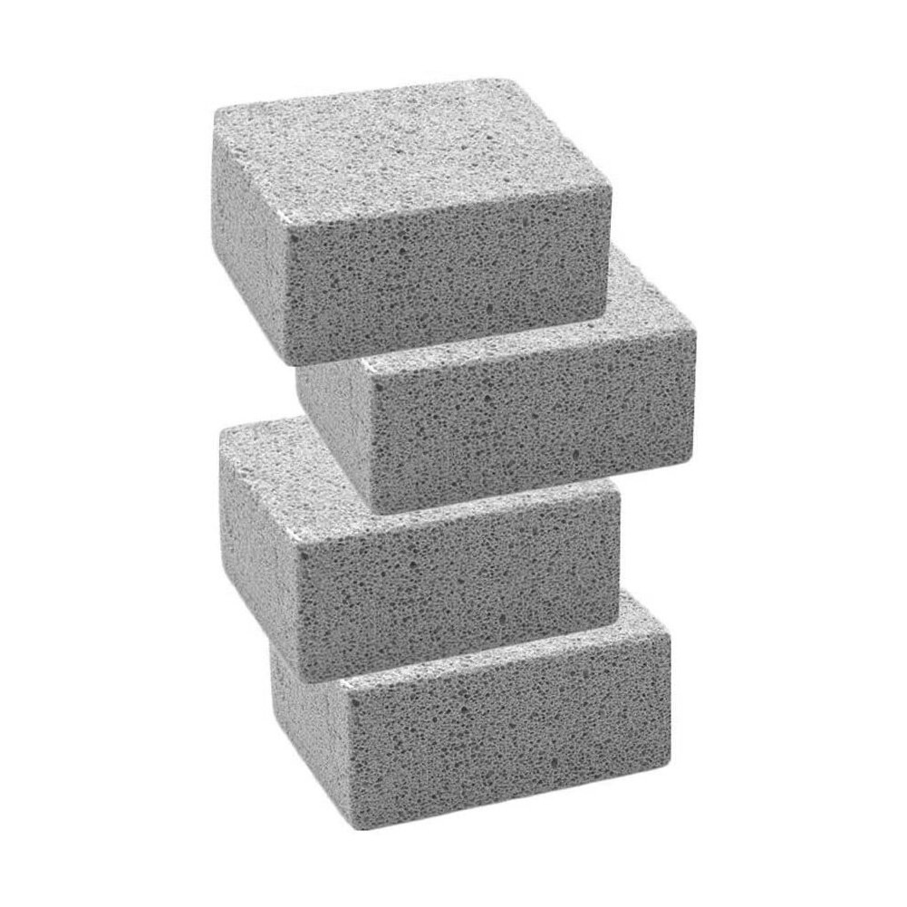 Grill Schoonmaak Steen Bakplaat Baksteen Barbecue Puimsteen Schraper Borstel De-Scaling Klaring Voor Bbq Keuken 4Pcs Grill Schoonmaken steen