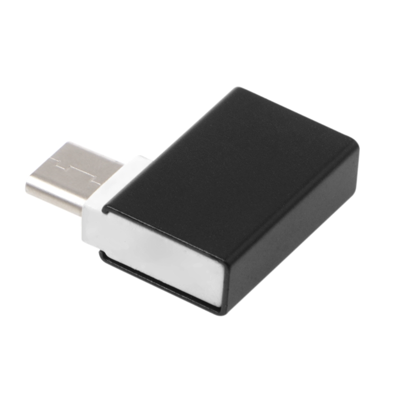 Rodzaj Usb Adapter C prawego aluminium wygiętym pod kątem stopu typu C Usb-c męski na Usb 3.0 z funkcją Otg wsparcia Adapter żeński