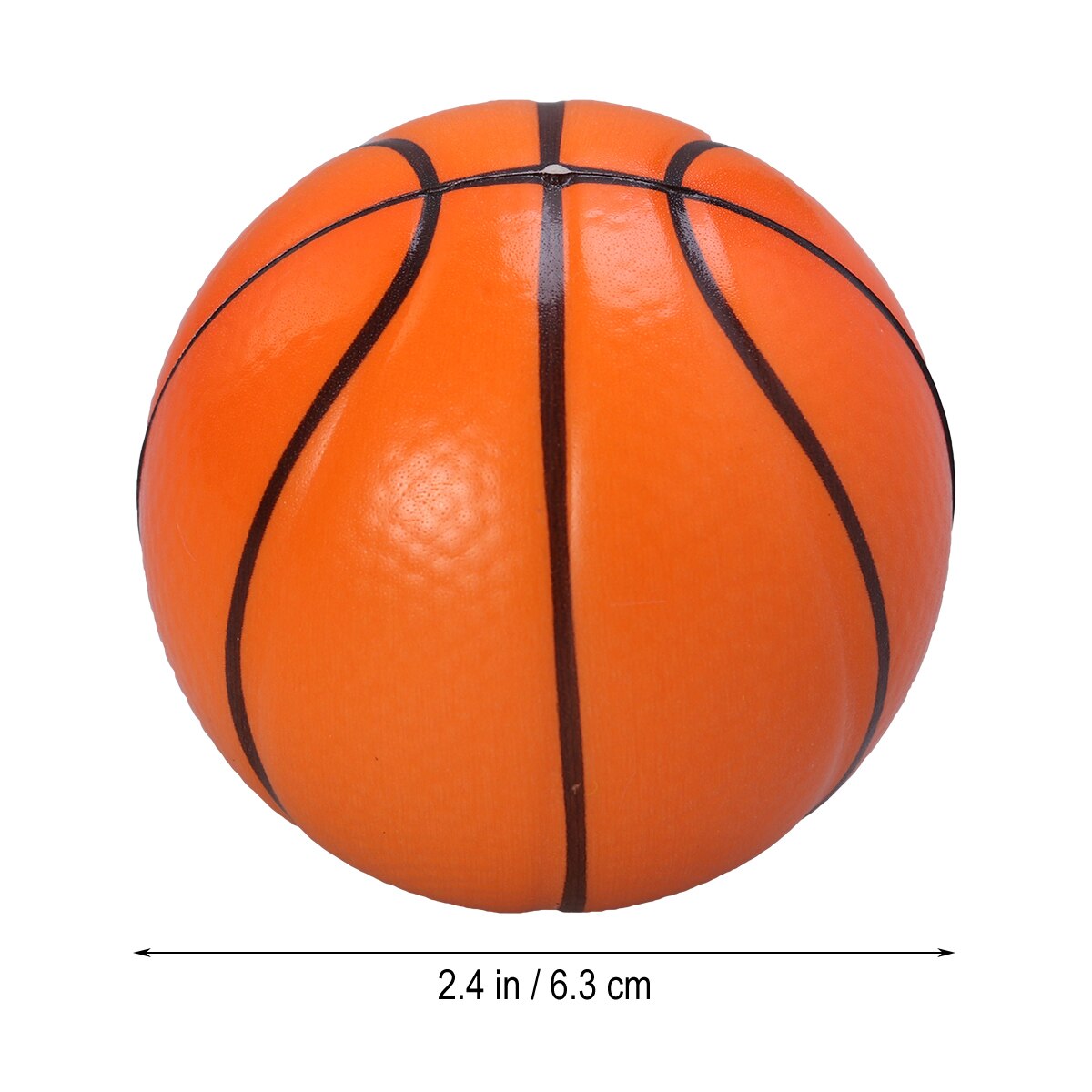 10PCS Mini Sport Balls Squeeze Foam Basketballs Stress Balls Stress Relief Toys for Kids Party Relaxation