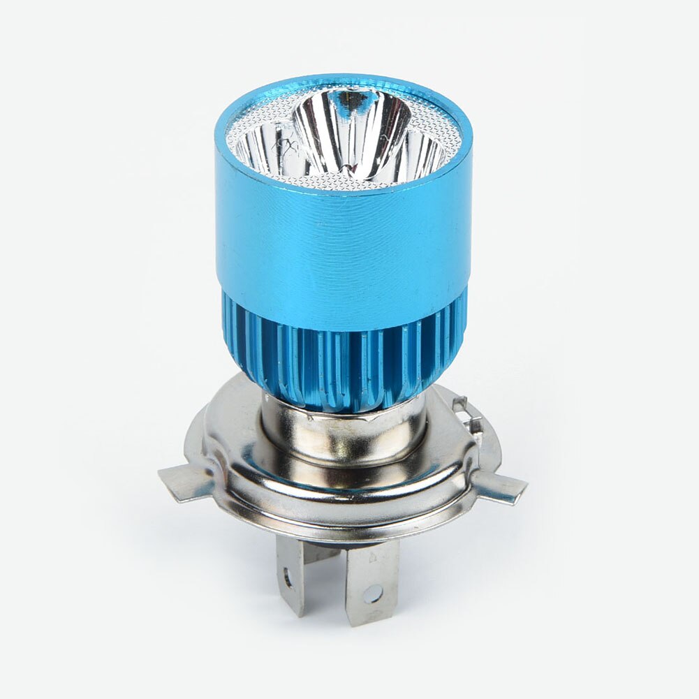 Dc 12-85V H4 3 Led Motorfiets Koplamp Lamp Hi/Lo Scooter Lamp Atv Mistlamp Motorcycle koplamp