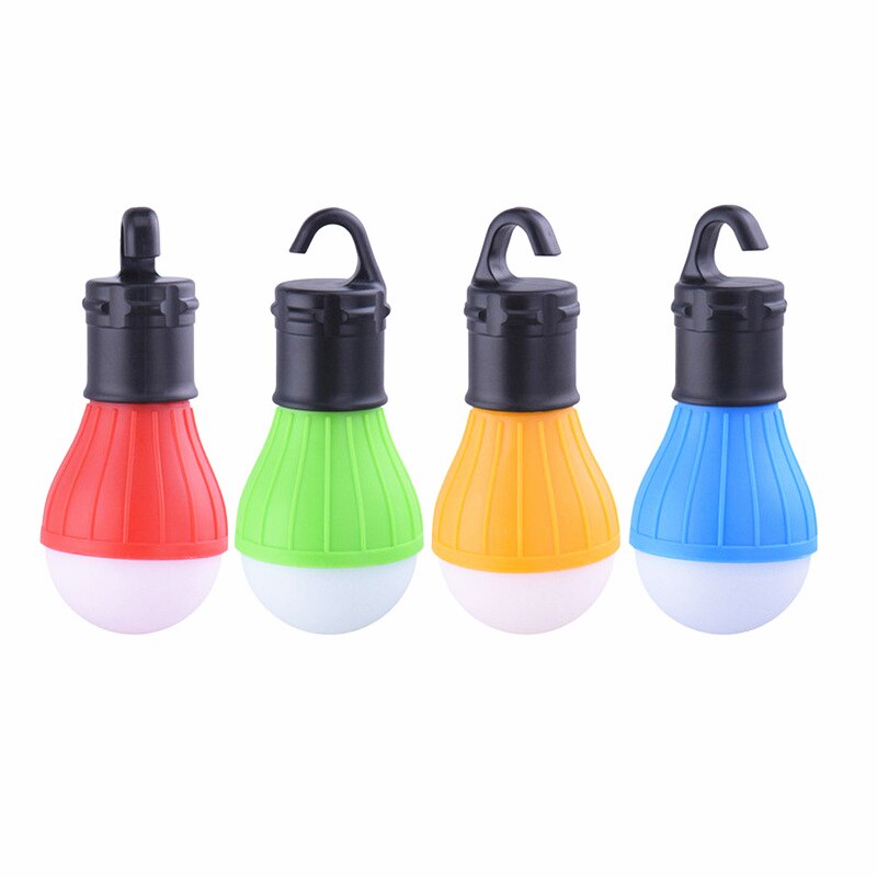 Portable Camping Equipment Outdoor Hanging 3 LED Camping Lantern Soft Light LED Camp Lights Bulb Lamp for Camping Tent Fishing